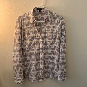 Express Pattern Button Up